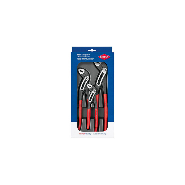 4003773074809 - Zangenset Alligator-Paket 3tlg Werkzeug Wasserpumpenzange 00 20 09 V03 - Knipex