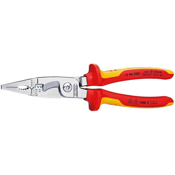 4003773075110 - Knipex-Werk 13 96 200 Multifunktionszange 50 mm² (max) 0 awg (max) 15 mm (max)