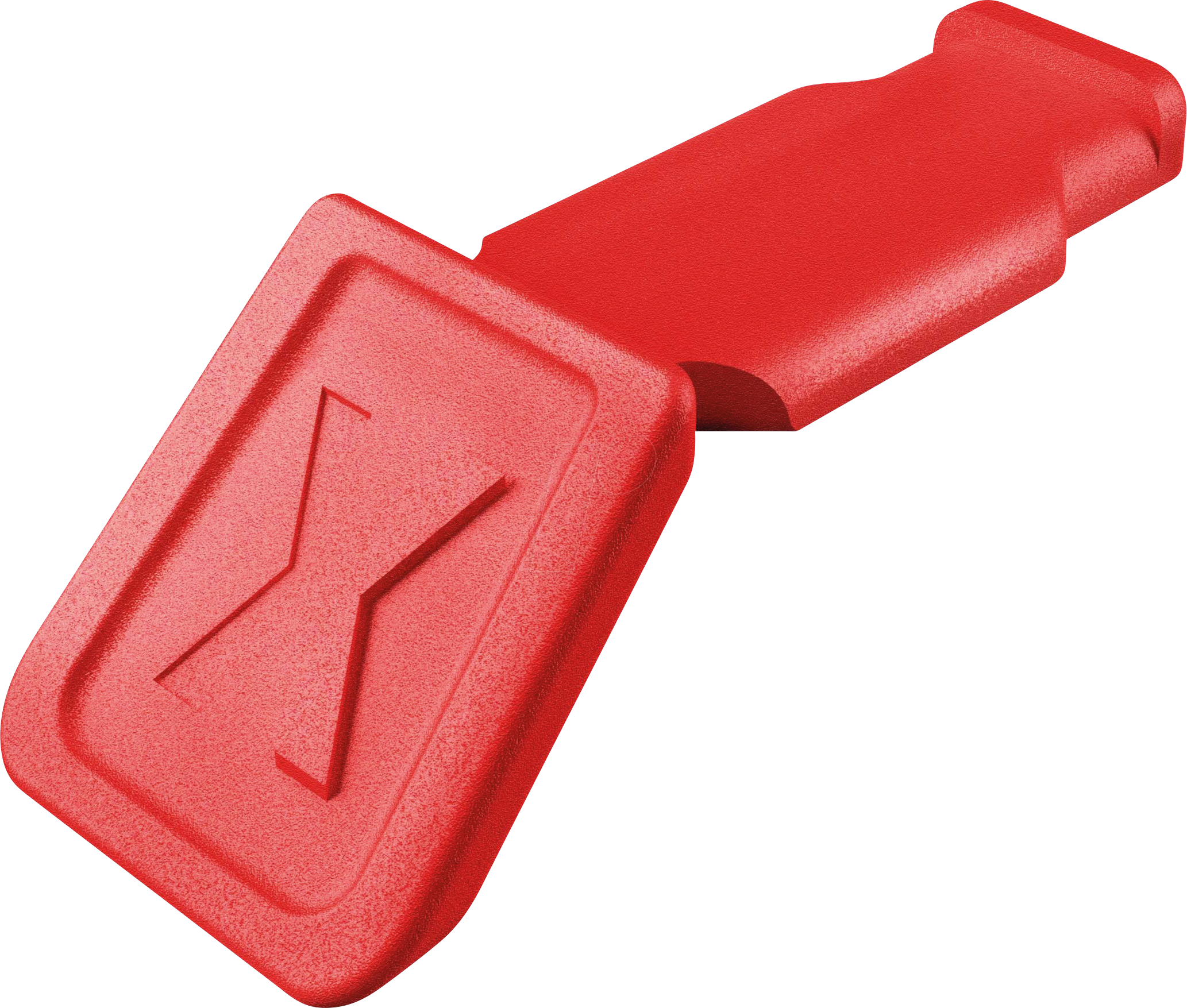 4003773089629 - KN 00 61 10 CR - KNIPEX ColorCode Clip - 10 Stück Rot