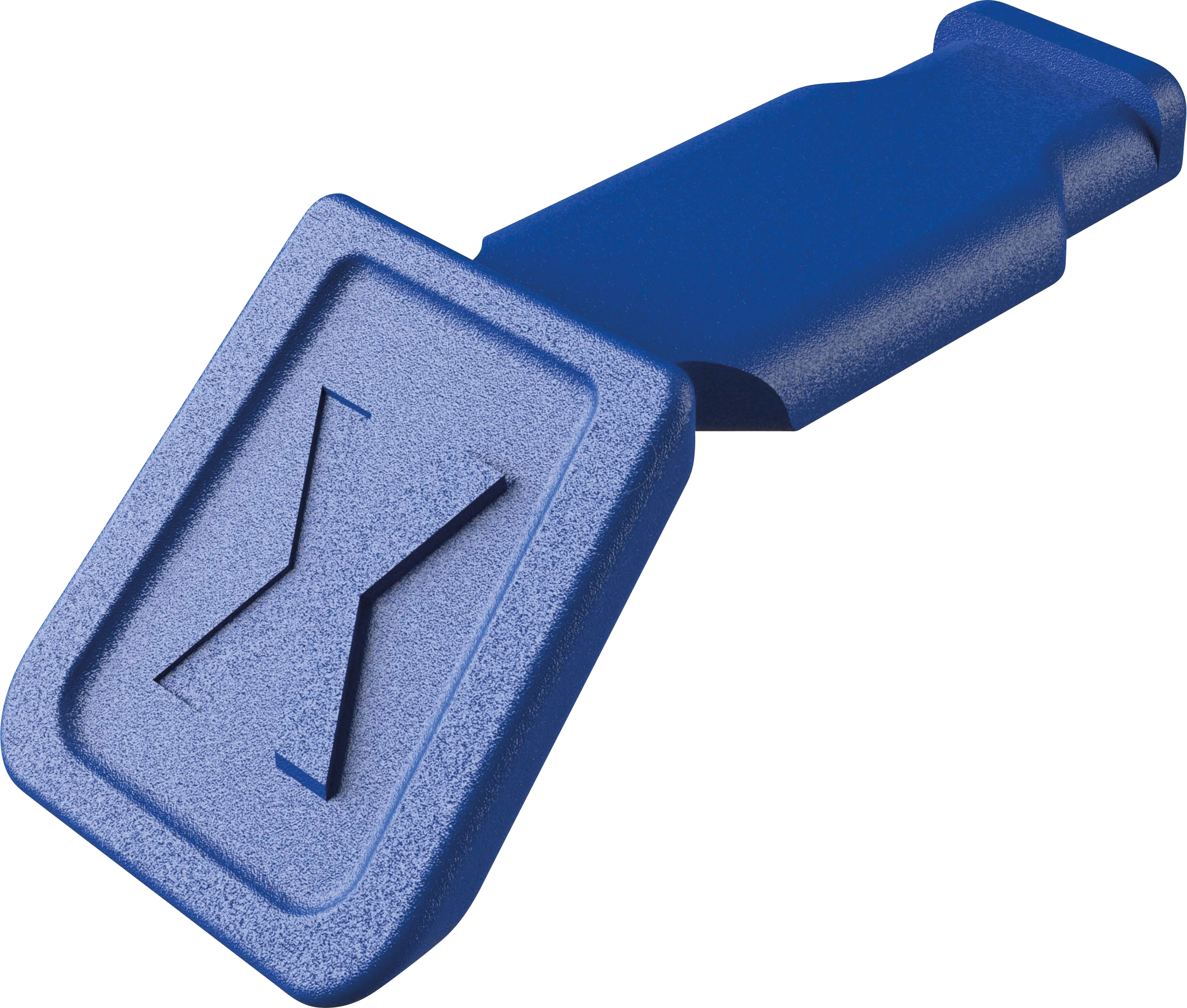 4003773089636 - KN 00 61 10 CB - KNIPEX ColorCode Clip - 10 Stück Blau