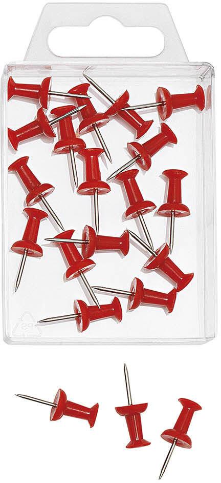 4003801000480 - 20 Pinnnadeln Diabolo rot Pinnnadeln 4003801000480 WEDO