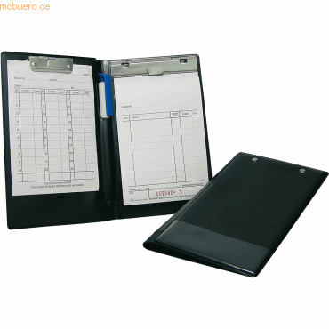4003801000589 - Kassenblock-Mappe DIN A6 schwarz 4003801000589 - Kassenblock-Mappe DIN A6 schwarz