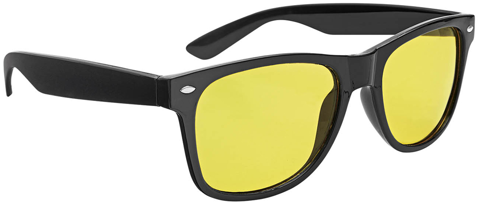 4003801858715 - 12 x Nachtsichtbrille Polarized schwarz gelb getönt