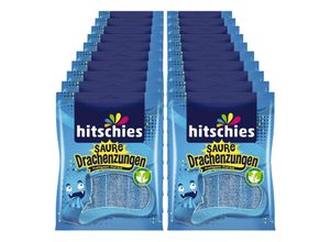 4003840108758 - hitschies Saure Drachenzungen blau 125 g 20er Pack