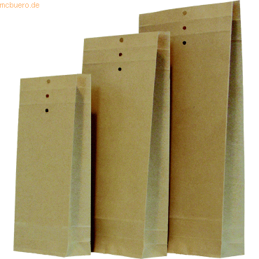 4003928401177 - Musterbeutel gerillt gelocht 120g braun 140x345x50mm 4003928401177 MAILMEDIA 250 Stück 4003928401177 - Musterbeutel gerillt gelocht 120g braun 140x345x50mm 4003928401177 MAILMEDIA 250 Stück