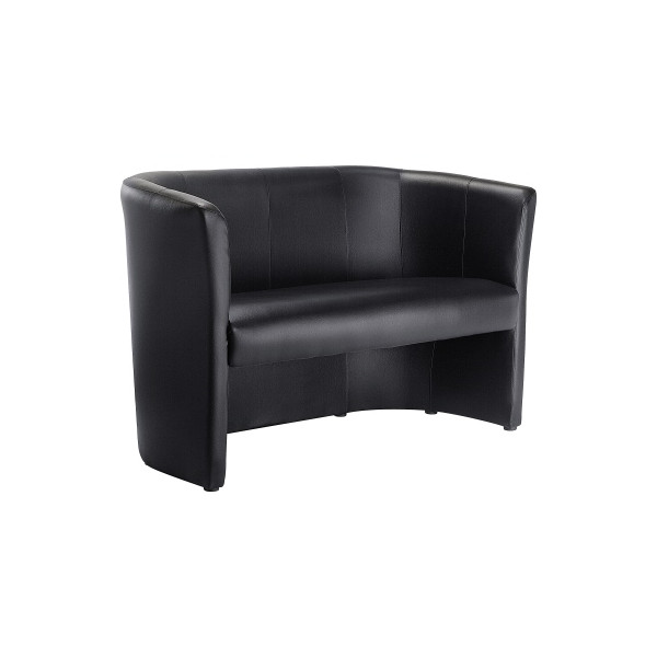 4003969024052 - Sofa 1275 x 765 x 615 mm (B x H x T) Leder schwarz 4003969024052 Soennecken