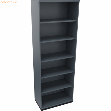 4003969070202 - Regal 6OH B800xT442xH2221mm Anthrazit-Metallic Lavagrau 4003969070202 Soennecken 4003969070202 - Regal 6OH B800xT442xH2221mm Anthrazit-Metallic Lavagrau 4003969070202 Soennecken