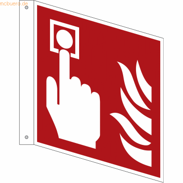 4003969098992 - Hinweisschild 20 x 20 cm (b x 20 x 20 cm (b x h) F005 Brandmelder als Fahnenschild Hart-PVC - Neutralware 4003969098992 - Hinweisschild 20 x 20 cm (b x 20 x 20 cm (b x h) F005 Brandmelder als Fahnenschild Hart-PVC - Neutralware