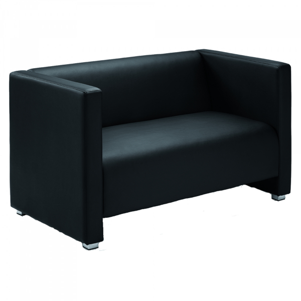 4003969134843 - Sofa Kunstleder 1250x700x700mm schwarz 4003969134843 Soennecken