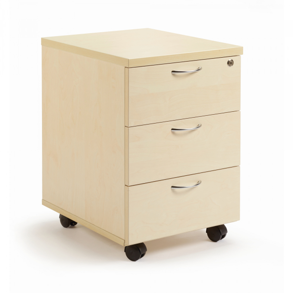 4003969162051 - Rollcontainer 3xSchub 585x407x50cm ahorn 4003969162051 Soennecken