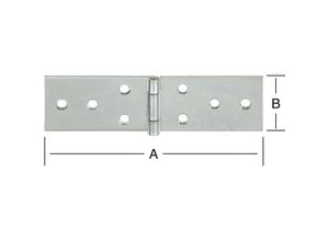 4003984011143 - Pferd - Vormann gerolltes breites Tischband verzinkt 60x25x09 mm