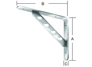 4003984271530 - Vormann - Alpha Line Garderobenkonsolen weiß 25 x 20 cm Konsolen