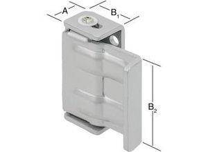 4003984603126 - Vormann - Türsicherung Fenstersicherung 16-25 x 24 x 62mm Aluminium Einbruchschutz