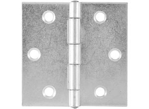 4003984960007 - No Brand - Scharnier din 7954 c quadratisch 60 x 60 mm Stahl verzinkt