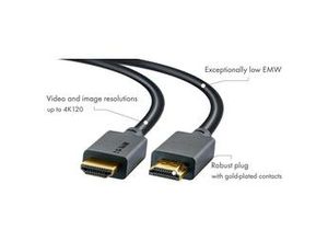 4004005028911 - HDMI-Kabel 15 m HDMI zu HDMI 48 Gbit s schwarz