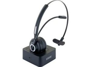 4004005034844 - Mono Headset Bluetooth kabellos Ladestation 2x USB 20 Micro-B schwarz