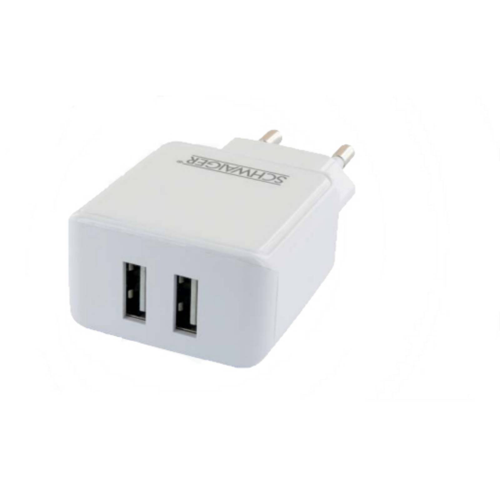 4004005035193 - 230V Ladeadapter 2x USB 24A weiß