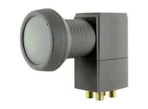 4004005036329 - Quad LNB digital anthrazit 4 Teilnehmer