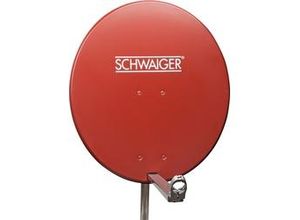 4004005416398 - SCHWAIGER Aluminium Offset Antenne 75 cm ziegelrot Ø 75 cm