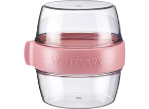 4004094023989 - Lunchbox WESTMARK Pocketbox »Maxi« 700 ml rosa B1238cm H1134cm L117cm Kunststoff Lebensmittelaufbewahrungsbehälter Meal-Prep Dose to go 2 x 350 ml für Joghurt Obst Gemüse