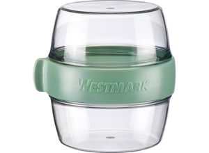 4004094023996 - Lunchbox WESTMARK Pocketbox »Maxi« 700 ml grün (mint grün) B1238cm H1134cm L117cm Kunststoff Lebensmittelaufbewahrungsbehälter Meal-Prep Dose to go 2 x 350 ml für Joghurt Obst Gemüse