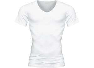 4004124243103 - Casual Cotton Unterhemd Kurzarm V-Ausschnitt für Herren weiß 5