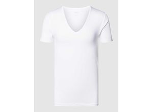 4004124270468 - Slim Fit T-Shirt mit V-Ausschnitt