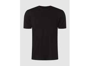 4004124658563 - Slim Fit T-Shirt mit Ziernähten - feuchtigkeitsregulierend