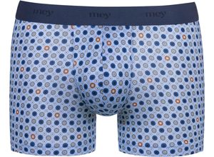 4004124767579 - Little Flowers Pants kurz Logo-Bund Allover-Print für Herren blau M 4004124767579 - Little Flowers Pants kurz Logo-Bund Allover-Print für Herren blau M
