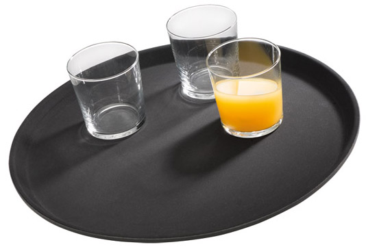4004133005471 - APS Serviertablett GASTRO Durchmesser 275 mm schwarz 4004133005471 - APS Serviertablett GASTRO Durchmesser 275 mm schwarz