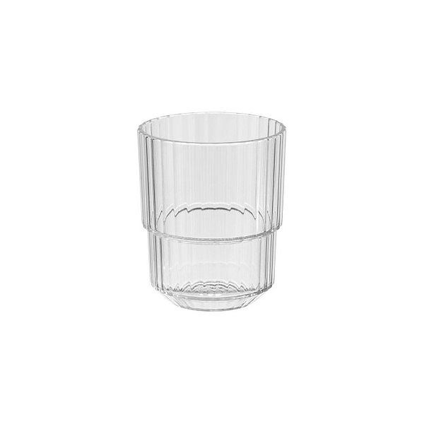 4004133105607 - APS Trinkbecher LINEA transparent Robuster Getränkebecher aus bruchsicherem Tritan Maße (Ø x H) 65 x 8 cm 150 ml