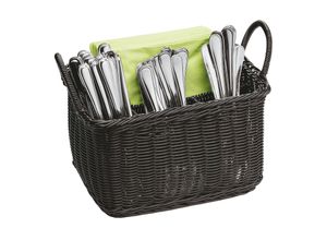 4004133401822 - Besteckkorb »Paderno Schwarz«