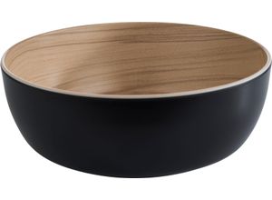 4004133849334 - Obstschale Frida schwarz H75cm Ø215cm Melamin Schüsseln Ø 215 cm 18 Liter