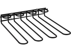 4004133933996 - Ablageregal Regale schwarz Küchenregal Küchenregale und Haushaltsregale Metall für bis zu 12 Gläser 4004133933996 - Ablageregal Regale schwarz Küchenregal Küchenregale und Haushaltsregale Metall für bis zu 12 Gläser