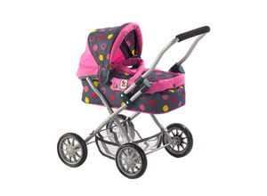 4004181555249 - Mini-Kuschelwagen SMARTY – BIG DOTS in pink