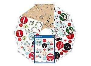 4004182510117 - AVERY Zweckform Papier Weihnachtssticker 135 cm 110 Stück