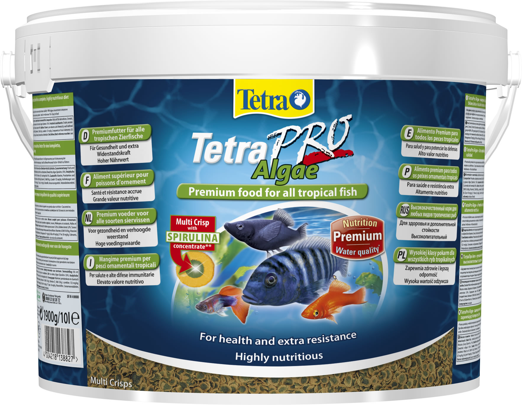 4004218138827 - TetraPro Algae 10 l   18 kg