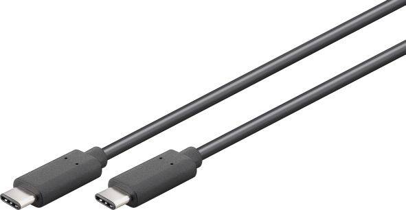 4004220006107 - Hapena USB-C-Kabel 1m 3113110102 USB31 Gen2 60W PD Stecker Stecker