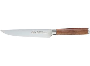 4004293121226 - Fleischmesser RÖSLE Masterclass Kochmesser Gr Gesamtlänge 325 cm Klingenlänge 18 cm silberfarben (silberfarben holzfarben) Fleischmesser Küchenmesser für Fleisch Made in Solingen Klingenspezialstahl