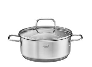 4004293137241 - Bratentopf RÖSLE Basic Line Töpfe Gr 26 l + Ø 20 cm + Höhe 206 cm silberfarben Bratentöpfe mit Schüttrand spülmaschinen- und induktionsgeeignet Ø 20 cm 4004293137241 - Bratentopf RÖSLE Basic Line Töpfe Gr 26 l + Ø 20 cm + Höhe 206 cm silberfarben Bratentöpfe mit Schüttrand spülmaschinen- und induktionsgeeignet Ø 20 cm