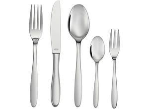 4004293137760 - Besteck-Set RÖSLE CULTURE Essbesteck-Sets Gr 60 tlg silberfarben Besteckgarnituren 60-teilig 12 Personen Edelstahl hochglänzend spülmaschinengeeignet