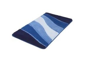 4004321368579 - Badteppich Ocean royalblau 70 x 120 cm Badteppich - Kleine Wolke