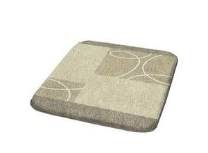 4004321382698 - Badteppich Curly taupe 55 x 65 cm Badteppiche & Vorleger - Kleine Wolke