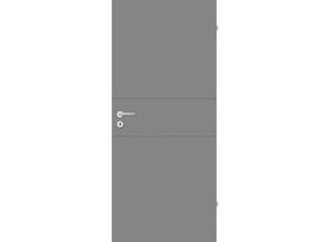 4004327661964 - Türblatt Turida 11 Lack edelgrau 61 x 1985 cm DIN rechts Röhrenspan