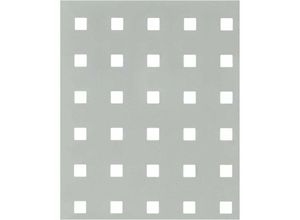 4004338467197 - Lochblech Lochung quadr 10 x 10 mm Alu silber eloxBxLxS 250 x 500 x 08 mm - Alberts