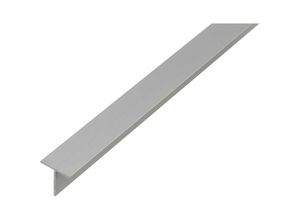 4004338473112 - T-Profil Alu silber elox LxBxHxS 1000 x 15 x 15 x 15 mm - Alberts