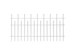 4004338535506 - Alberts Zaunfeld Madrid 495 x 200 cm feuerverzinkt