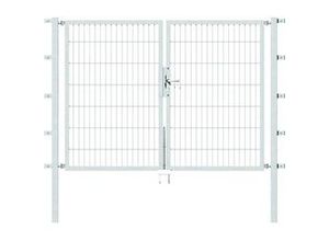 4004338647841 - Alberts Stabgitter Doppeltor Flexo 200 x 140 cm 6 5 6 feuerverzinkt zE