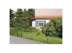 4004338697921 - Alberts Komplettset Maschendrahtzaun 15 m 200 cm grün Einschlag-Bodenhülse