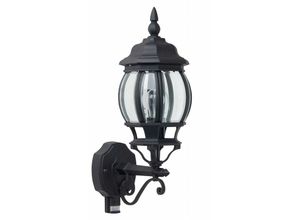 4004353126734 - BRILLIANT Lampe Istria Außenwandleuchte stehend Bewegungsmelder schwarz 1x A60 E27 60W geeignet für Normallampen (nicht enthalten) IP-Schutzart 23 - regengeschützt